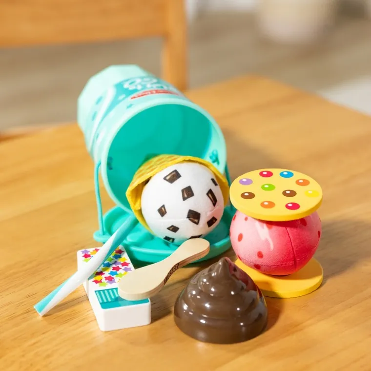 Melissa & Doug, Mini lodziarnia, zestaw podróżny