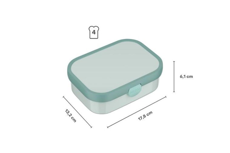 Mepal, Campus, lunchbox, Cool Blue