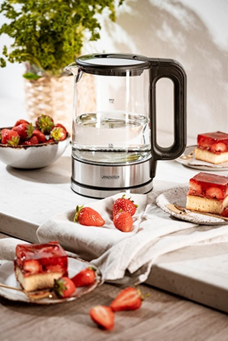 Mesko, czajnik szklany z regulacją temperatury, 1,7 l, MS 1301B