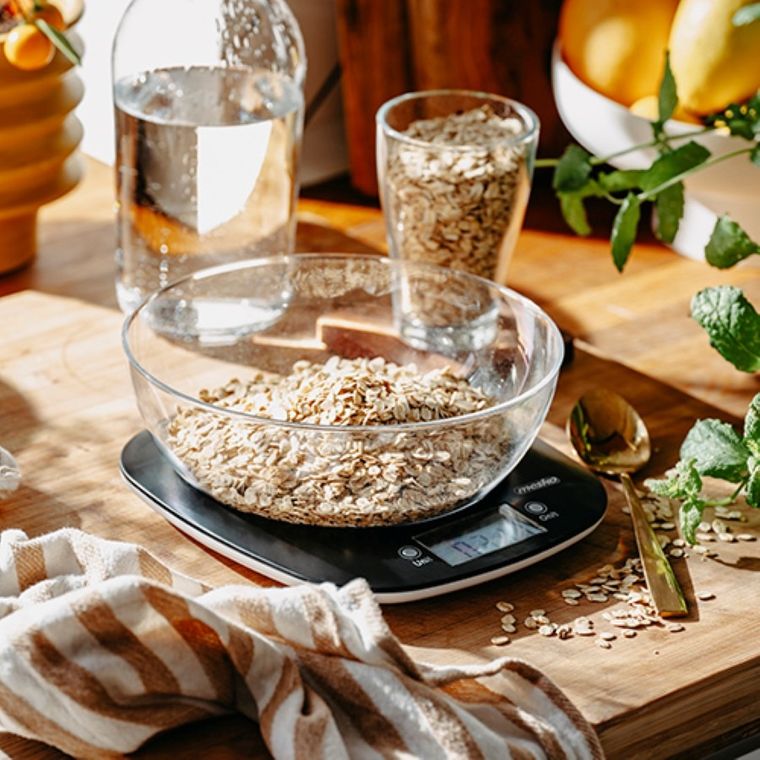 Mesko, waga kuchenna z misą