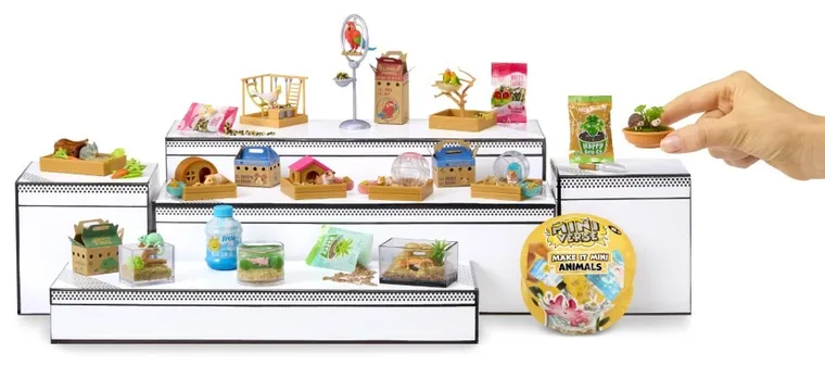 MGA's Miniverse, Make It Mini, Animals, kula niespodzianka z mini zwierzątkami