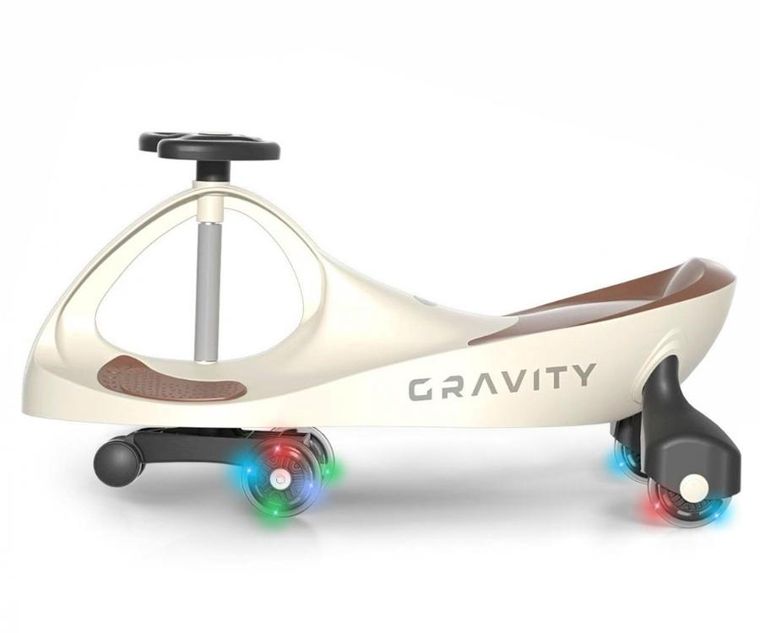 Milly Mally, Gravity, jeździk grawitacyjny, beżowo-brązowy