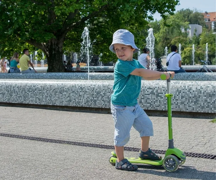 Milly Mally, Scooter Boogie, hulajnoga 3-kołowa, różowa