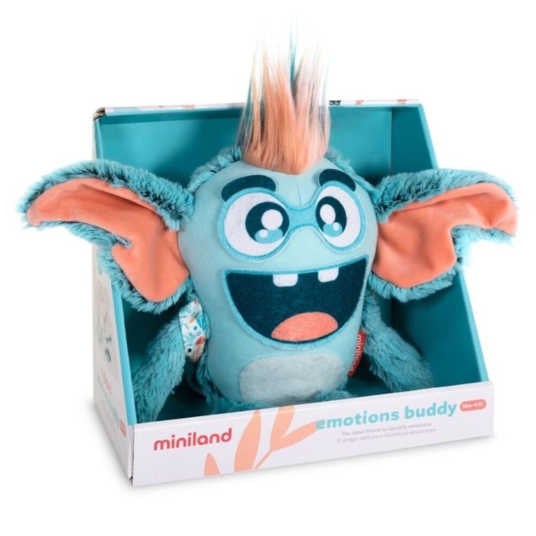 Miniland, Stworek - Poznaj swoje emocje, zabawka edukacyjna