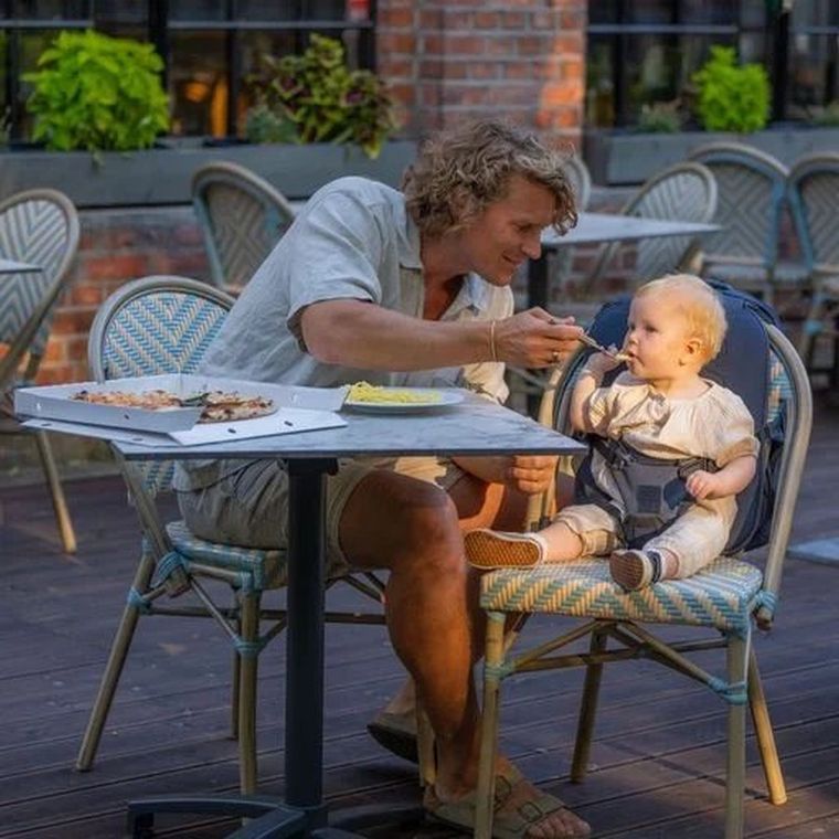 MiniMeis, G5, plecak dla rodzica, Dusk Blue