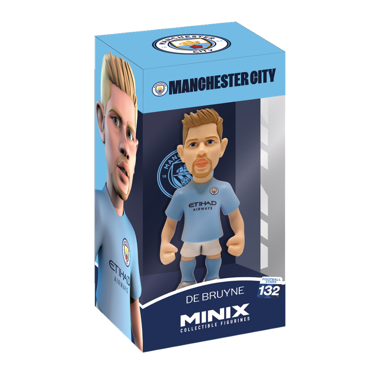 Minix, Manchester City, Kevin De Bruyne, figurka kolekcjonerska