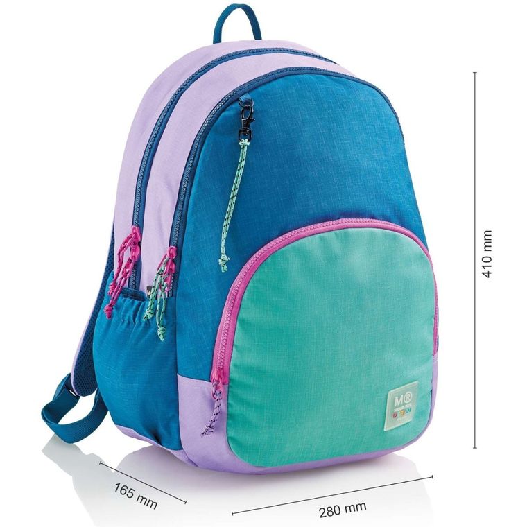 Miquelrius, Berlin, Rider Purple, plecak trzykomorowy, 27l