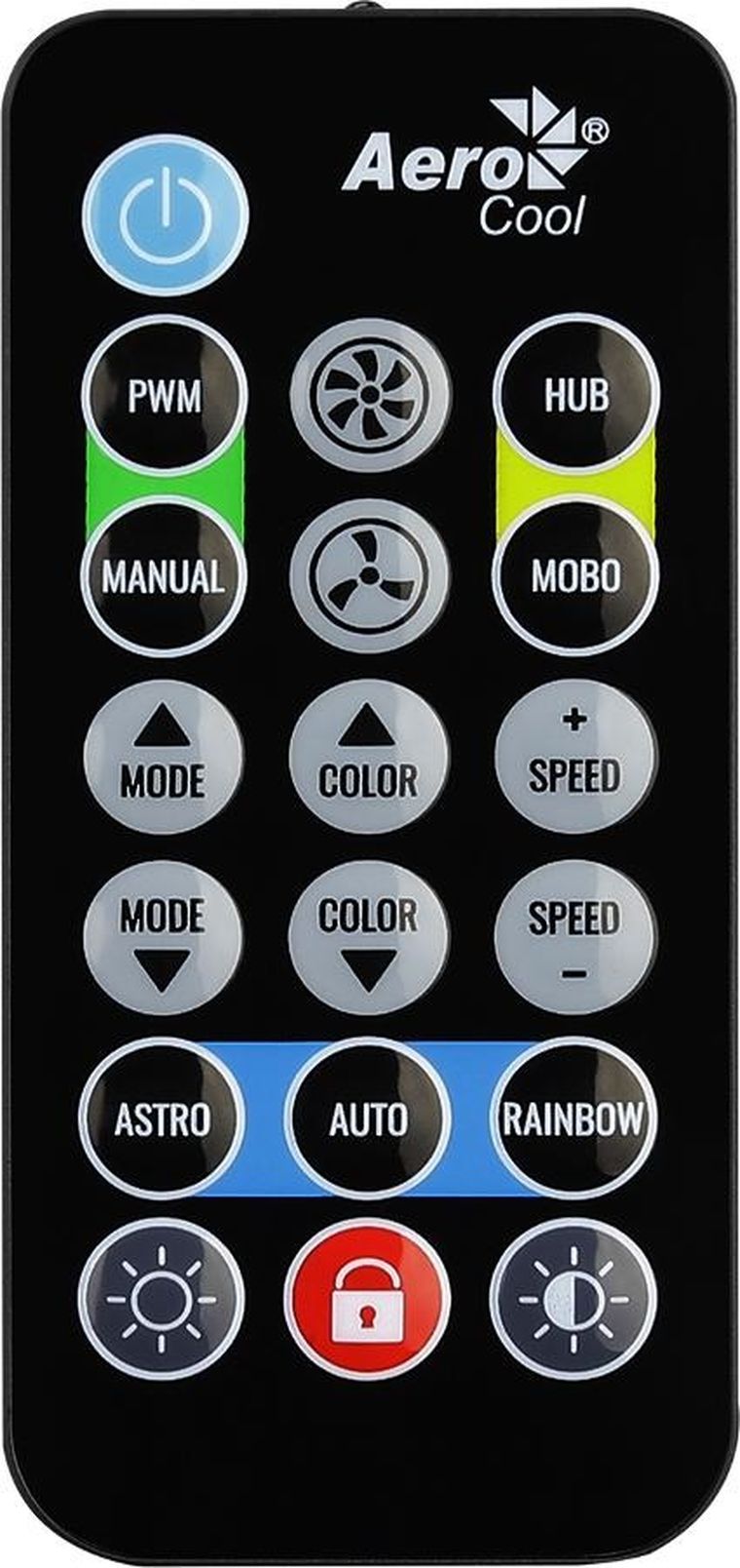 Mirage, + Hub Aerocool, wentylator, 12 ARGB Pro, 3-120mm