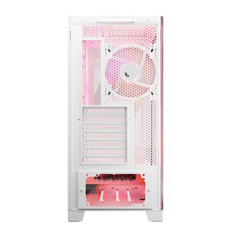 Modecom, Volcano Space ARGB, obudowa komputerowa, biała