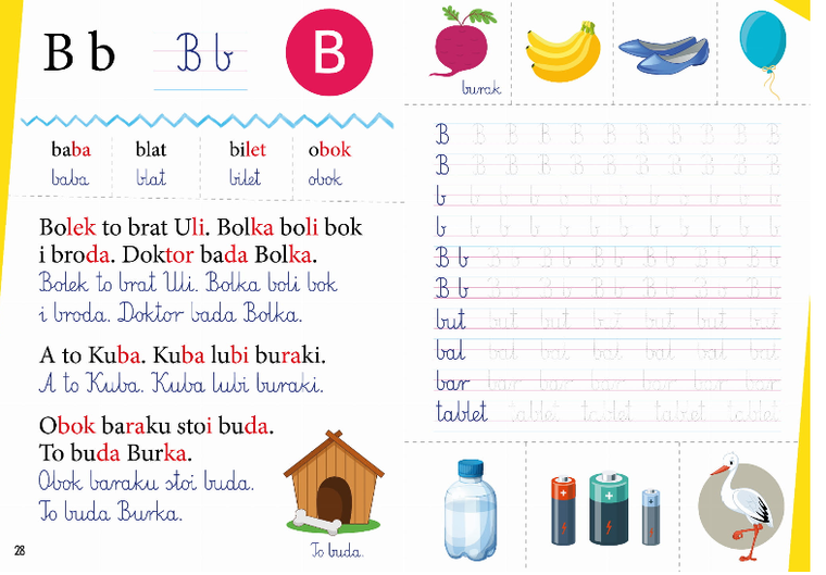 Mój Elementarz. Nauka czytania i pisania