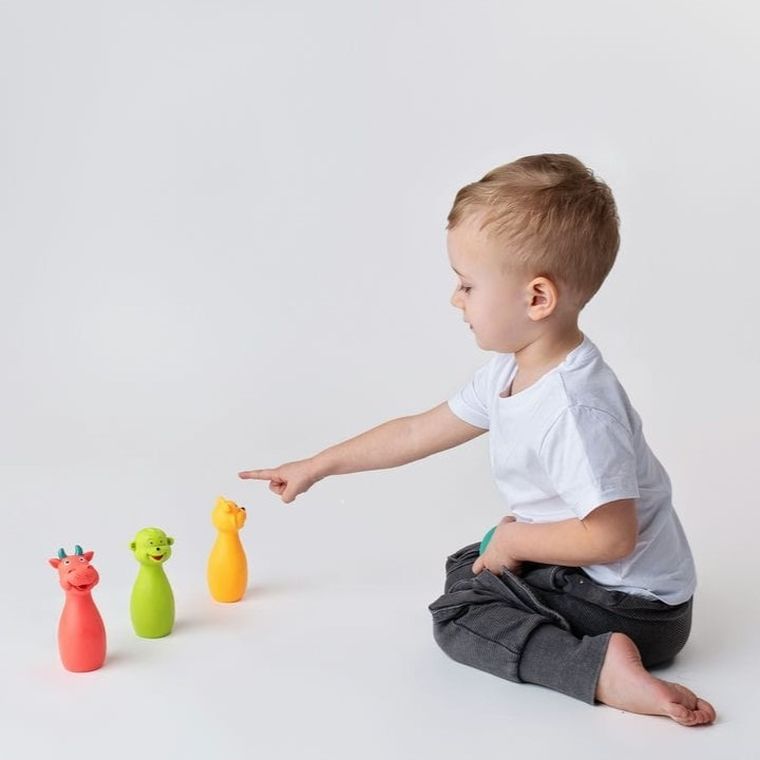 Mom's Care, miękkie kręgle, 4 elementy