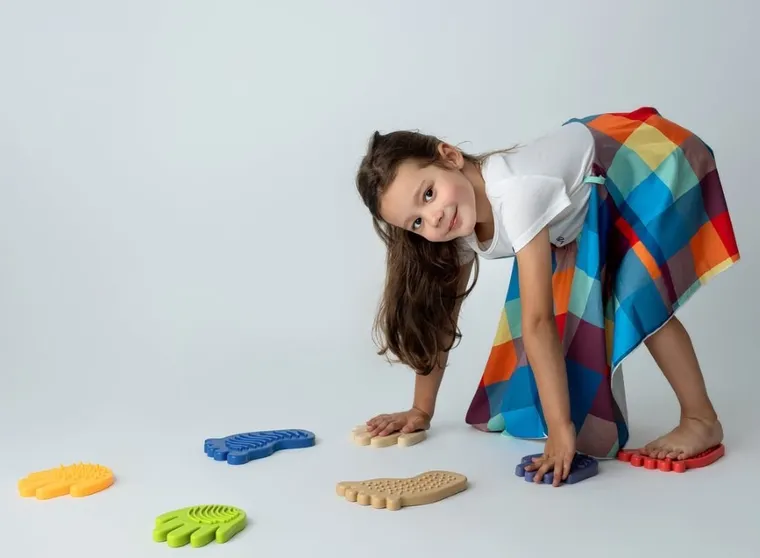 Mom's Care, Sensorky, ścieżka sensoryczna z kartami ruchowymi