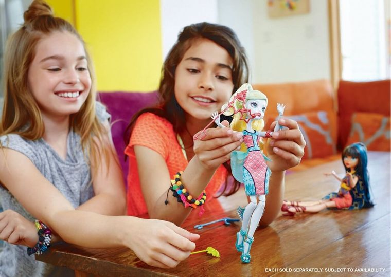 Monster High, Straszygwiazdy, Lagoona Blue, lalka z akcesoriami