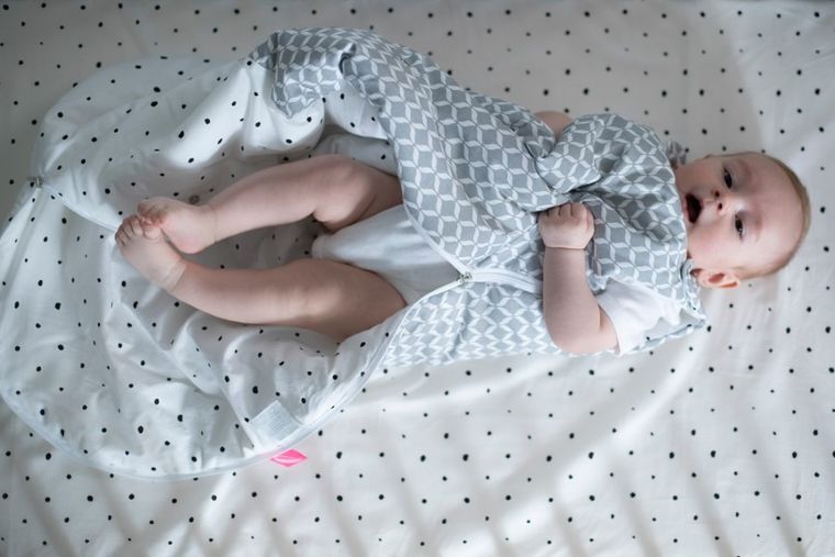 Motherhood, Classics Niebieski 2023, Zip-A-Round, śpiworek 2w1, TOG 2, 3-18 m