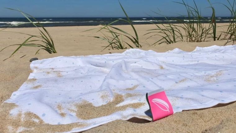 Motherhood, ECO Kropeczki Czarne, ręcznik plażowy, 100-175 cm