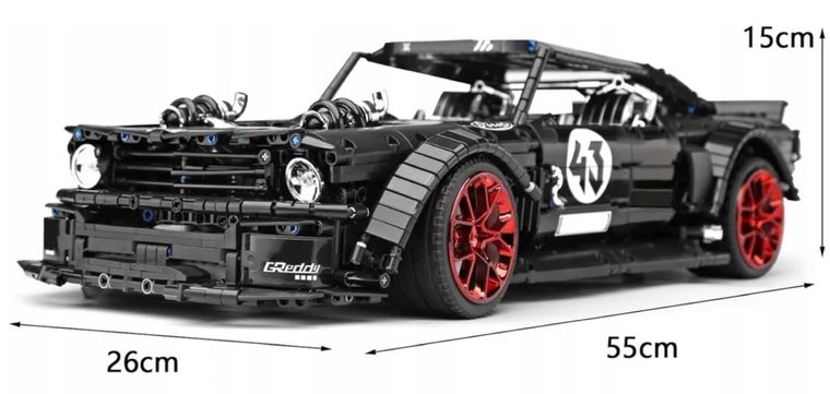 Mould King, Mustang, klocki, 3201 elementów