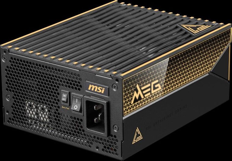 MSI, MEG Ai1600T PCIE5 80+Titanium ATX 3.1, zasilacz, 1600W