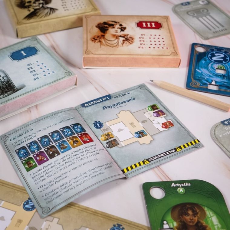 Muduko, Kronologic Paryż 1920, zagadkowa gra strategiczna