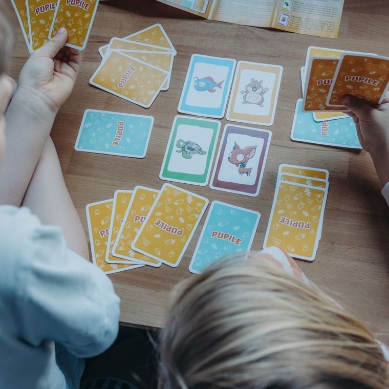 Muduko, Pupile, Zaopiekuj się swoim zwierzątkiem, gra familijna