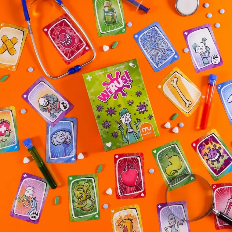 Muduko, Wirus! gra karciana