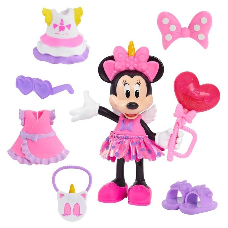 Myszka Minnie, Fabulous fashion, fugurka z akcesoriami, 15 cm
