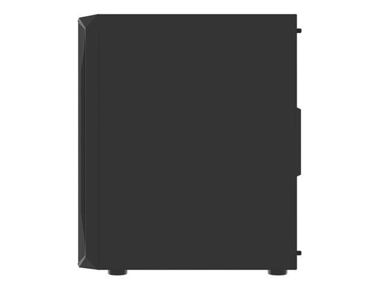 Natec, Fury Shobo SH4F Midi Tower, obudowa komputerowa z oknem, czarna