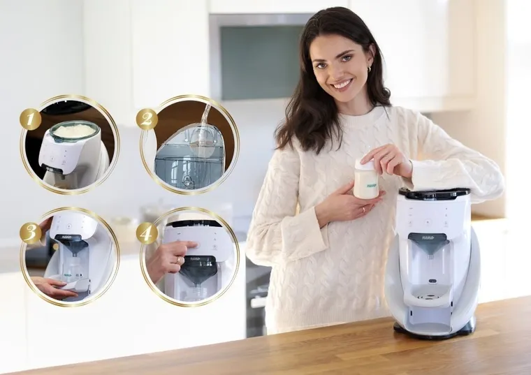 Neno, Primavera, ekspres do mleka modyfikowanego