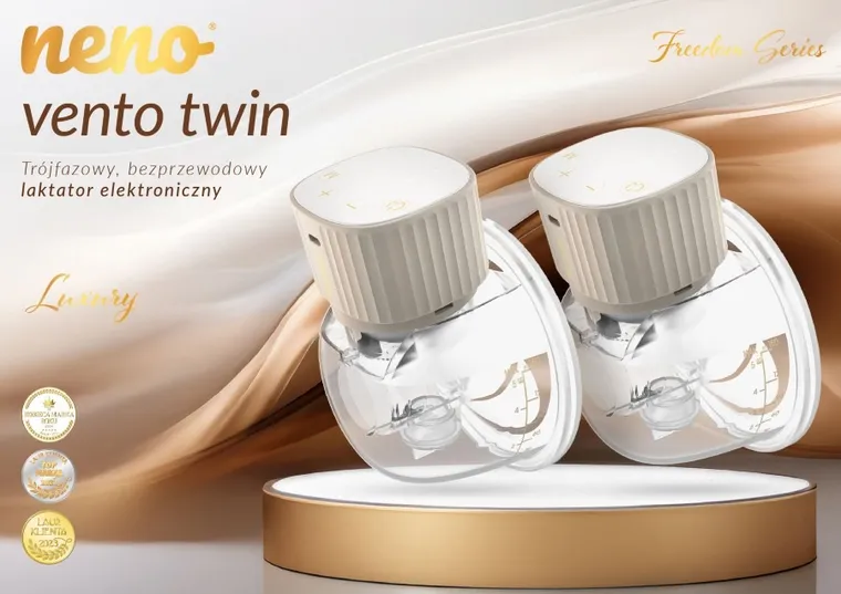 Neno, Vento Twin, 3-fazowy laktator elektroniczny, bezprzewodowy