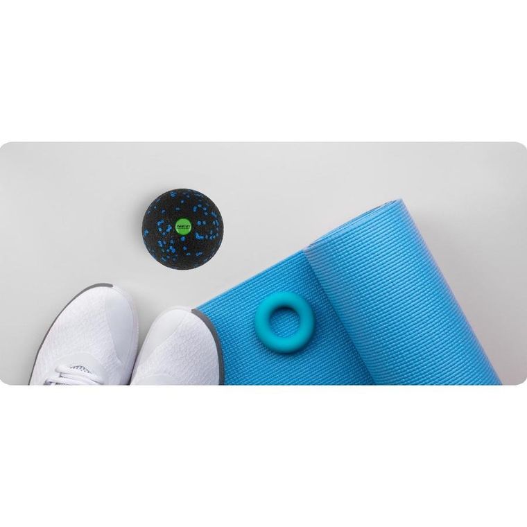 Neo-Sport, piłka do masażu i fitness, czarno-niebieska
