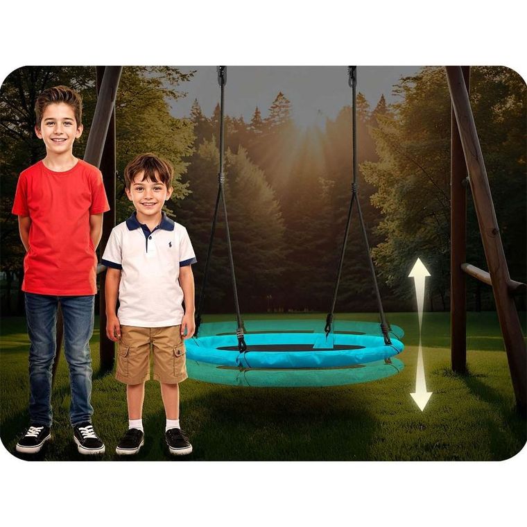 Neo-Sport, Swingo, huśtawka bocianie gniazdo, 100 cm