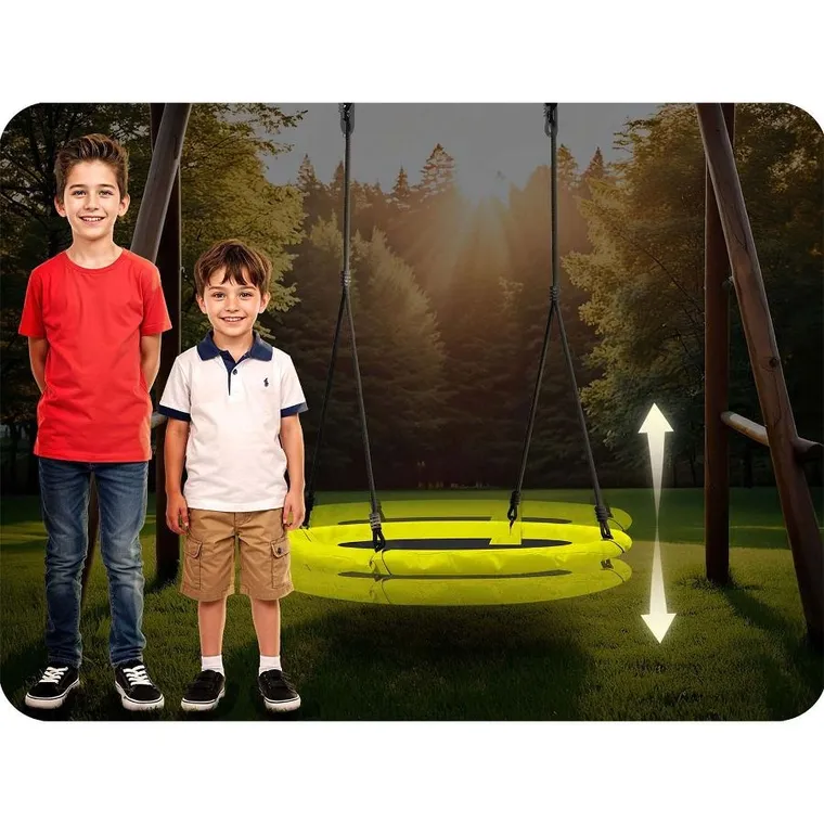 Neo-Sport, Swingo, huśtawka bocianie gniazdo, 100 cm