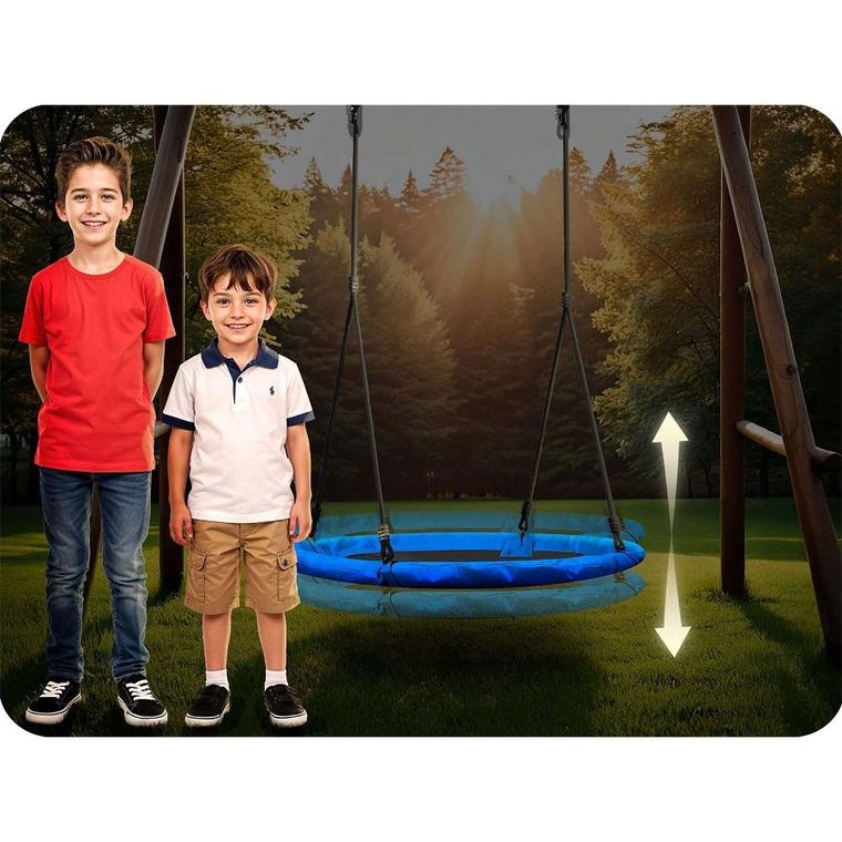 Neo-Sport, Swingo, huśtawka bocianie gniazdo, 100 cm