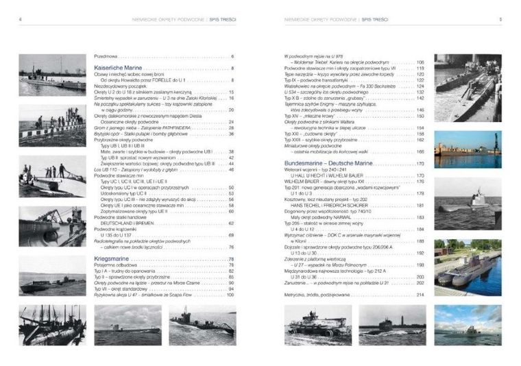 Niemieckie okręty podwodne. Pełna historia