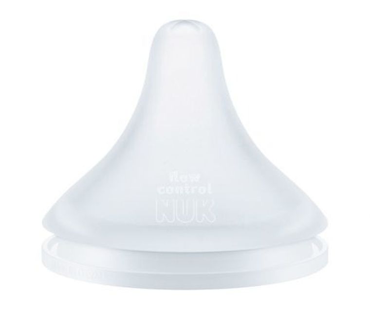 Nuk, Perfect Match Air, smoczek do butelki, silikonowy, rozmiar M, 2 szt.