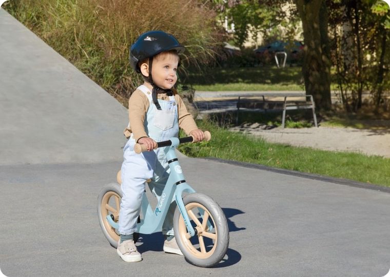 Nukido, Light Flee, rowerek biegowy dla dzieci, błękitny