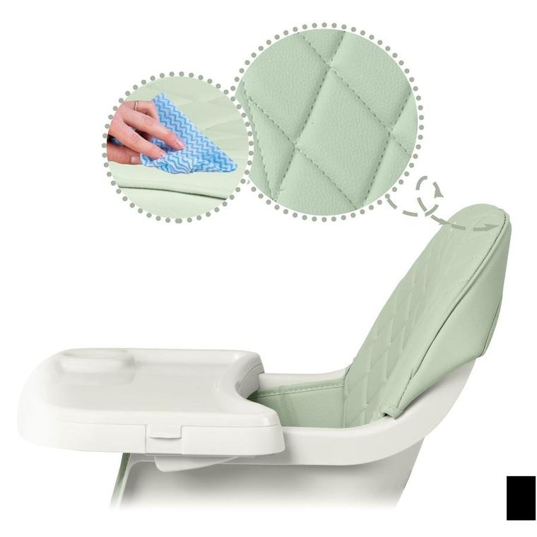 Nukido, Lilo, krzesełko do karmienia, miętowe