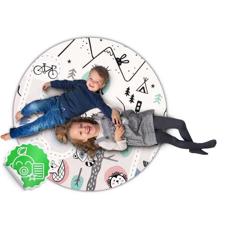 Nukido, mata piankowa, składana, 180-150-1.5 cm