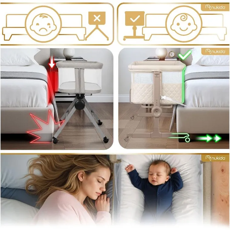 Nukido, NK-243, łóżeczko turystyczne składane + materac