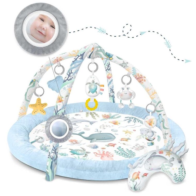 Nukido, Ocean, interaktywna mata edukacyjna, niebieska