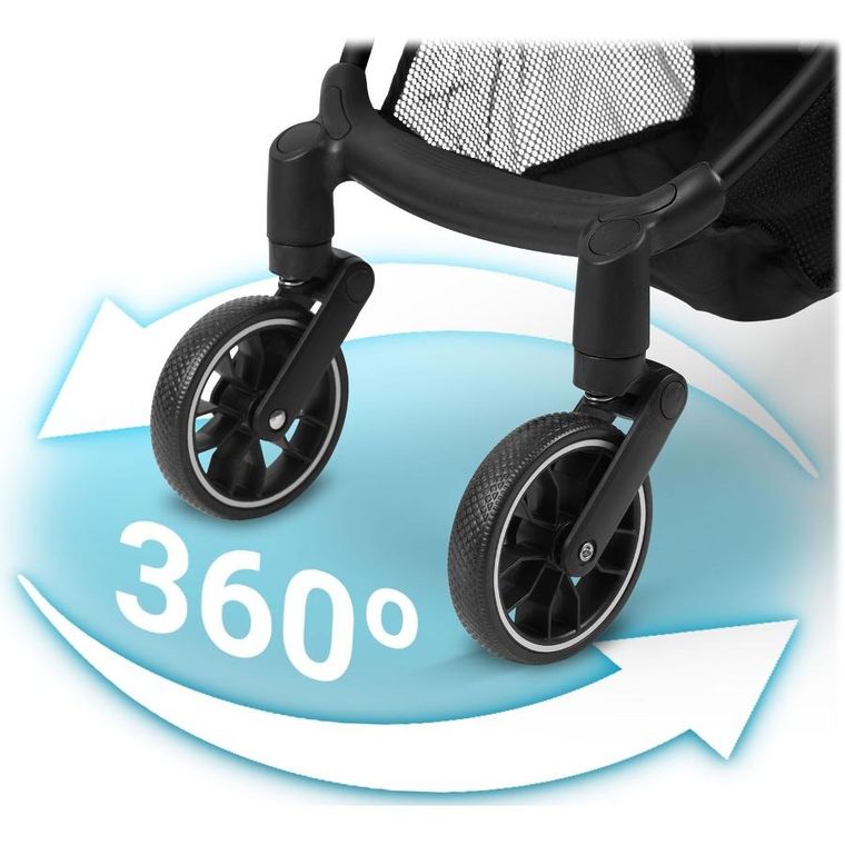 Nukido, Paseo, wózek dziecięcy, spacerówka, różowy