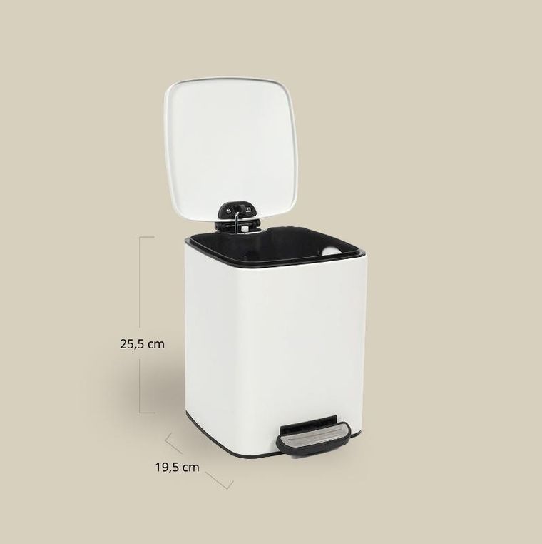 Nuxio, Natrio, kosz łazienkowy, 6l