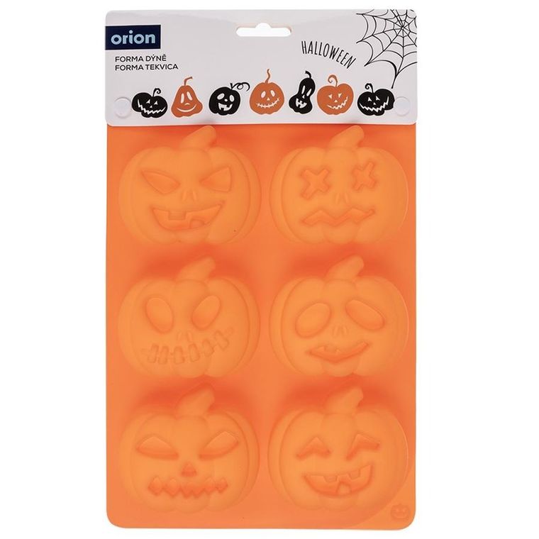 Orion, foremka do ciastek, muffinek, silikonowa, halloween, 25-18-3 cm