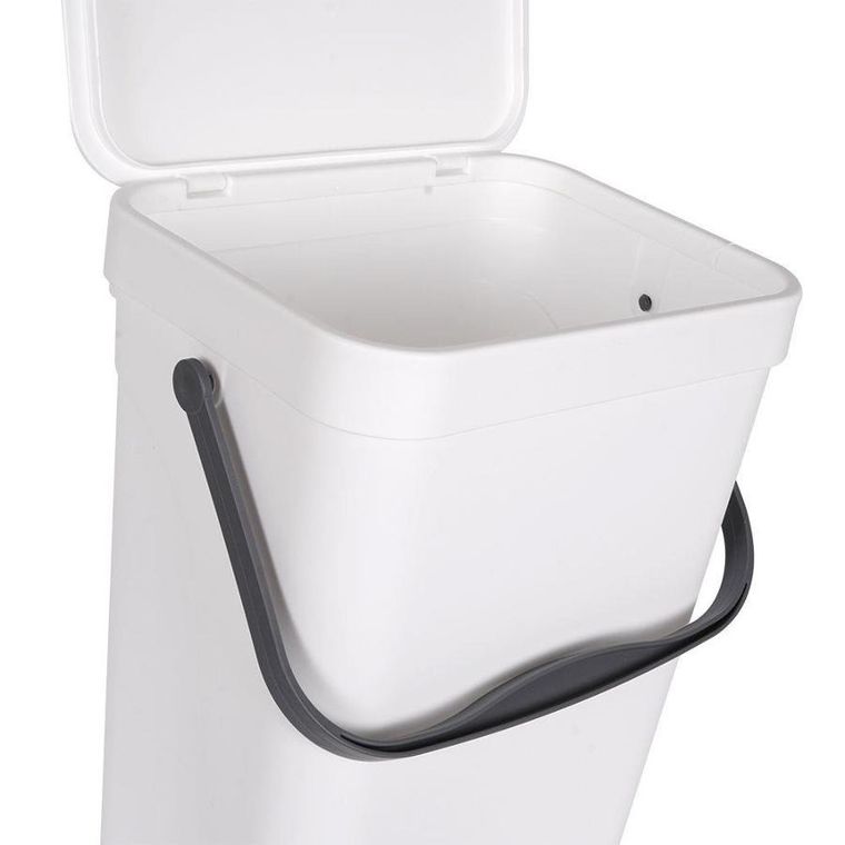 Orion, kosz na śmieci, zawieszany, biały, 10l