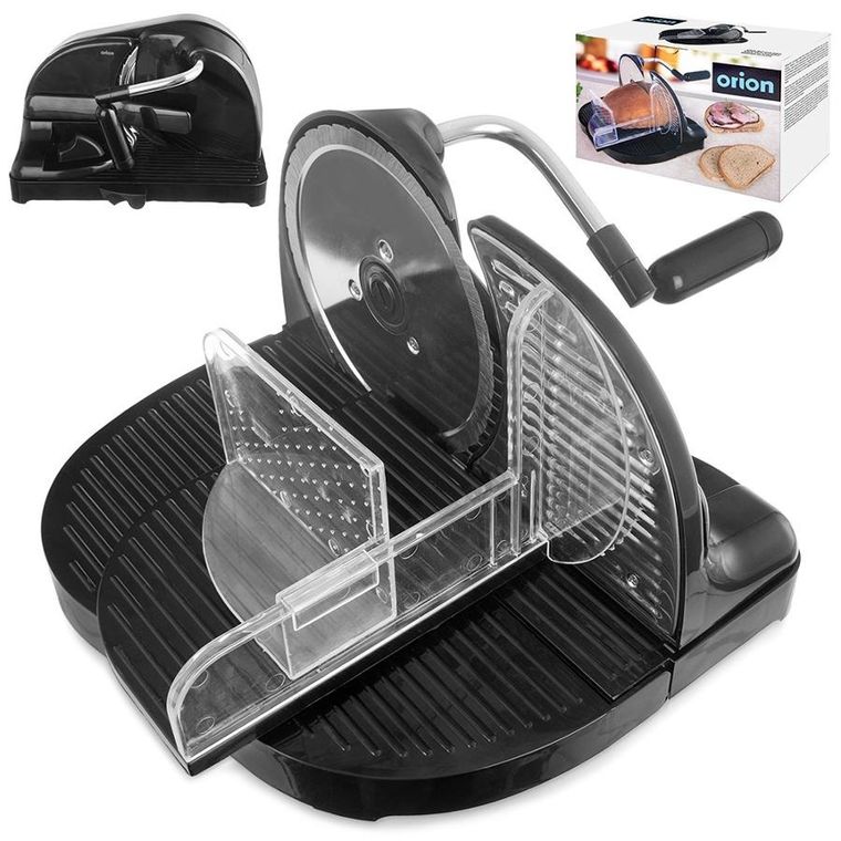 Orion, krajalnica do chleba, ręczna, kompaktowa, czarna