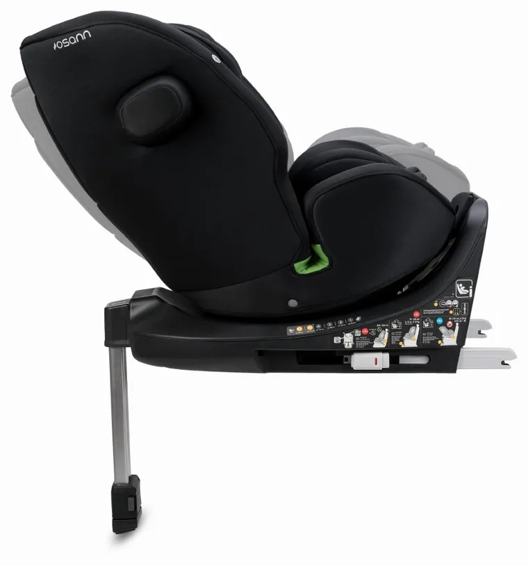 Osann, ONE360 SL, fotelik samochodowy, i-Size, All Black, 40-150 cm