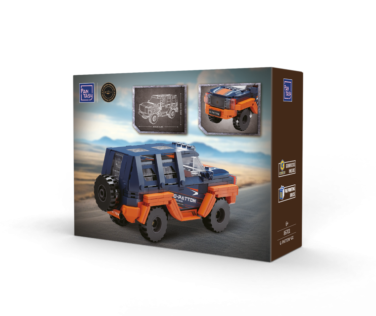 Pantasy, G-Patton GX, pojazd, klocki konstrukcyjne, 422 elementy