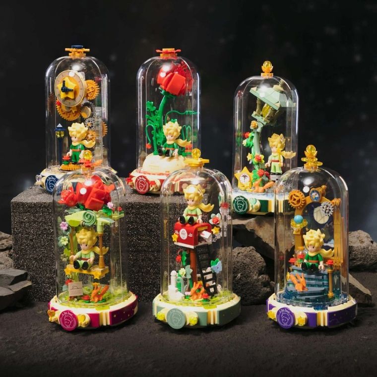 Pantasy, Mały Książę, Różana huśtawka, klocki konstrukcyjne, 234 elementy