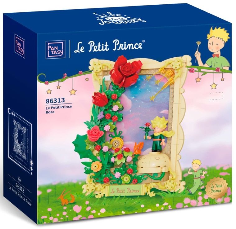 Pantasy, Róża Małego Księcia, klocki konstrukcyjne, 402 elementy