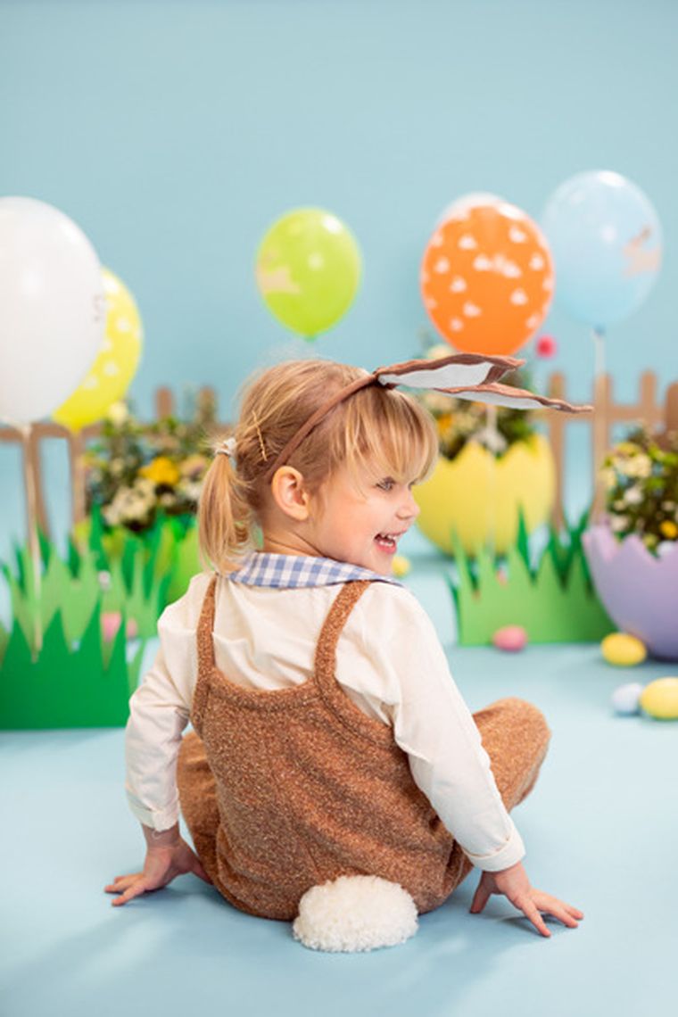 PartyDeco, balony 30 cm, Egg hunt, mix, 7 szt.