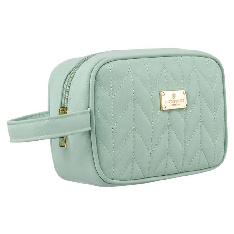 Peterson, kosmetyczka kompaktowa, miętowa